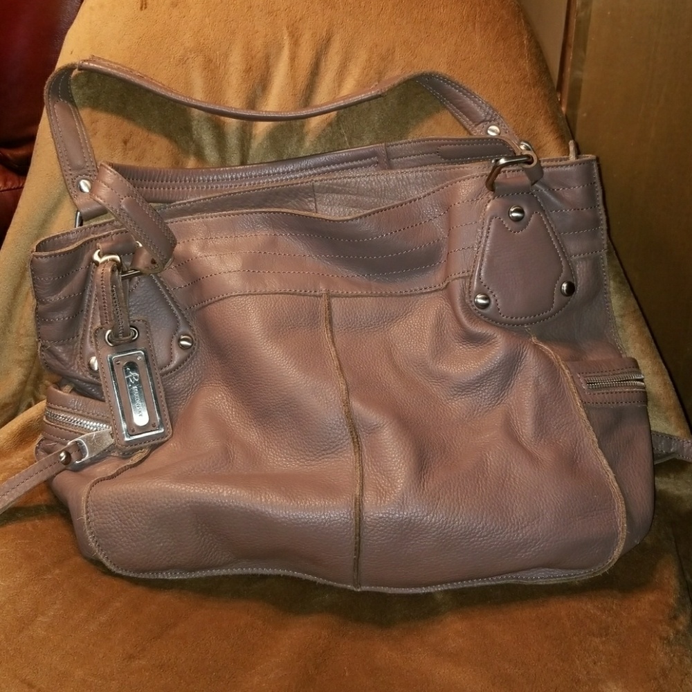 Brown B . Makowsky purse